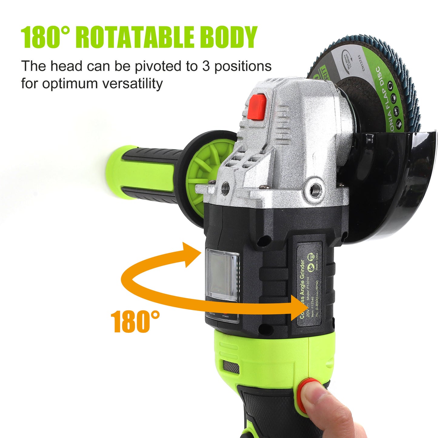 SEAMAGIC Power-operated Angle Grinders, Powerful Sander for Cutting, Grinding, Polishing and Rust