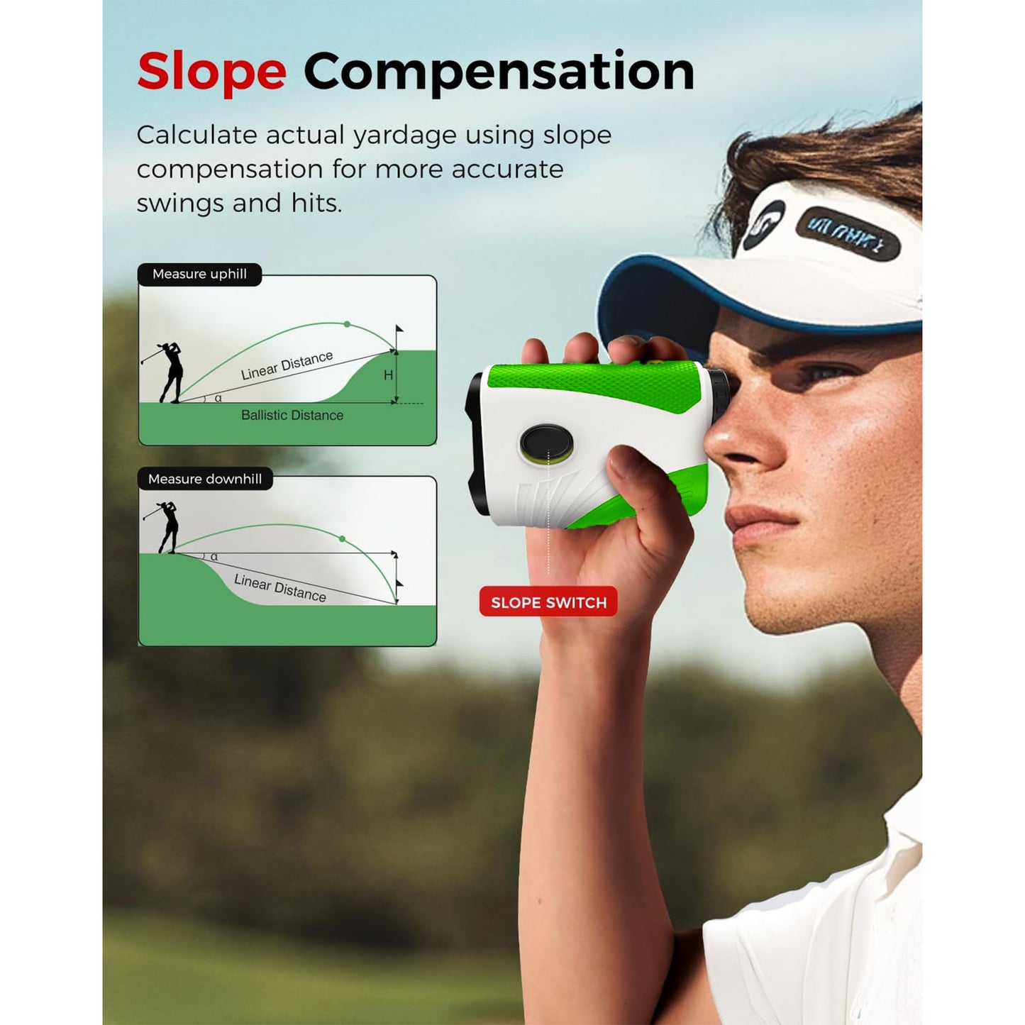SEAMAGIC Laser Rangefinders with Flag Acquisition