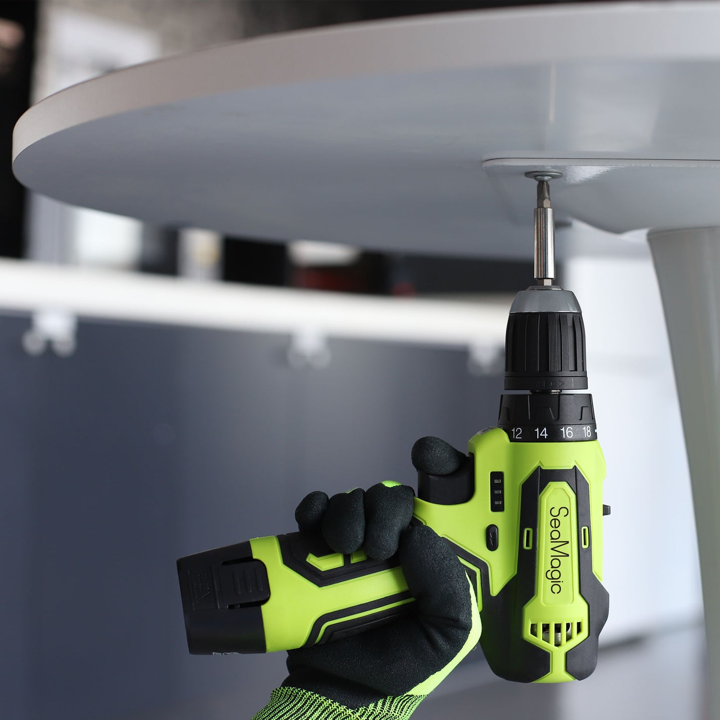 SEAMAGIC Cordless Electric Screwdrivers with Battery and Charger