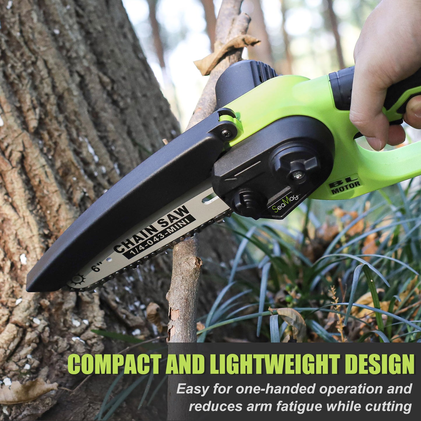 SEAMAGIC Chain Saws for Tree Branches, Woodworking Saw for Courtyard, Household and Garden
