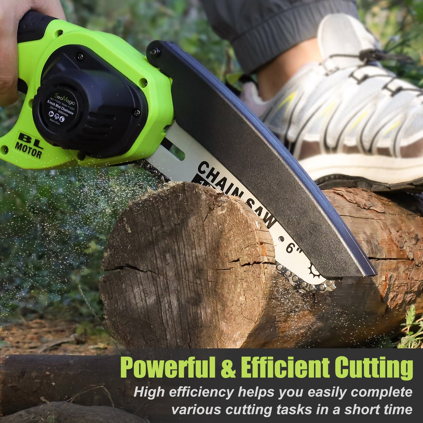 SEAMAGIC Chain Saws for Tree Branches, Woodworking Saw for Courtyard, Household and Garden