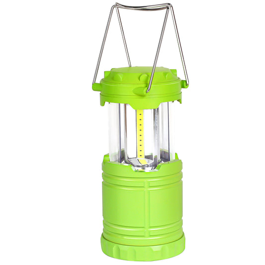 SEAMAGIC 1-Pack Green Camping Lanterns for Power Outages, Hiking, Hurricane