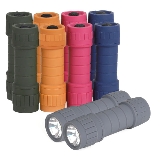 SEAMAGIC 10-Pack Mini Flashlights Set for Camping, Hiking, Emergency Use