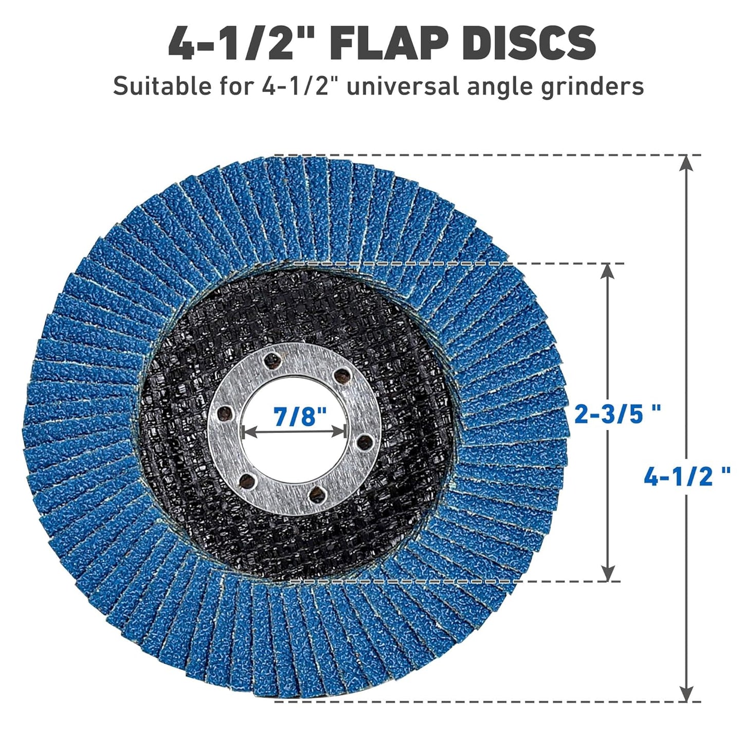 SEAMAGIC Grinding Wheels for Metal & Stainless Steel