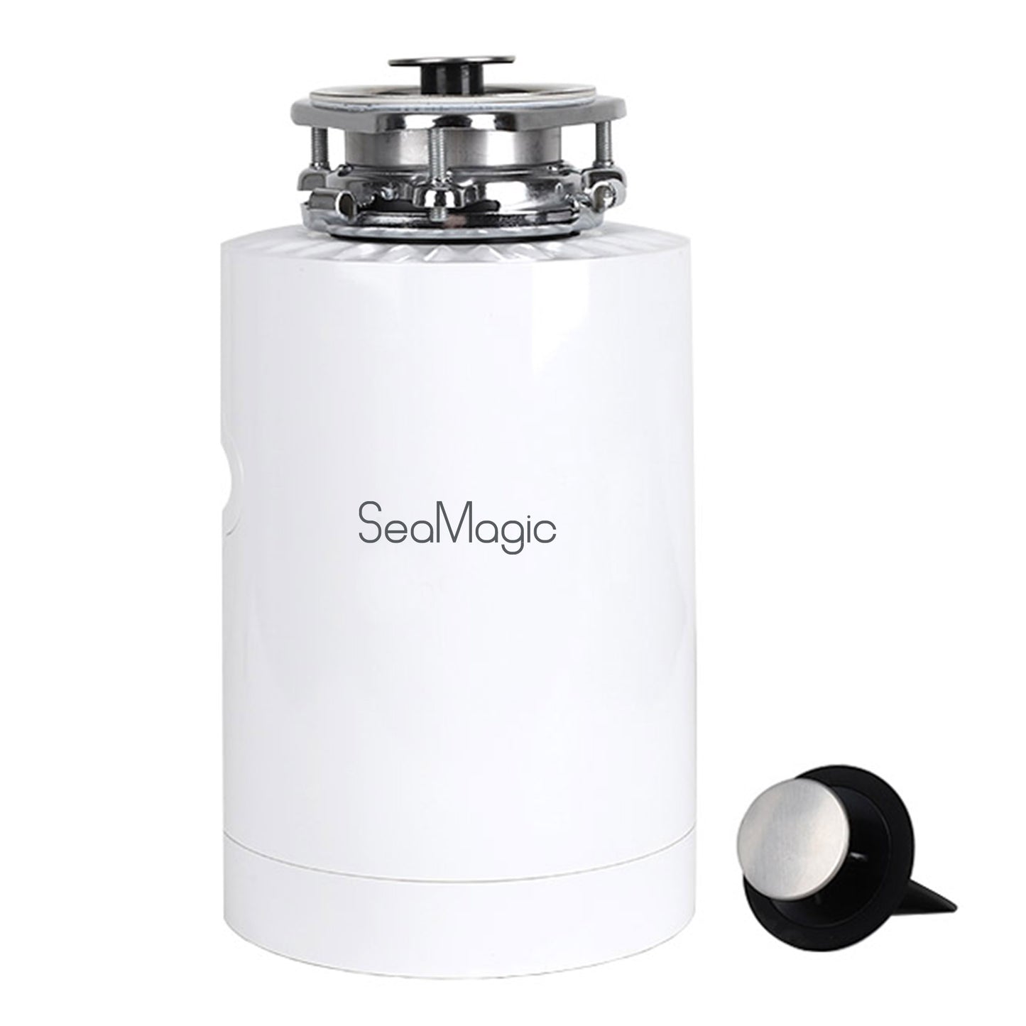 SEAMAGIC Garbage Disposal, Stainless Steel Food Waste Grinding System for Kitchen Sink Food Waste